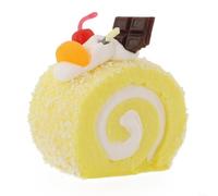 Modèle Gâteau Simulé PU pour Vitrine et Photo(yellow)