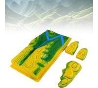 Modèle géologique 3D topographique à Grands Contours, Conception tectonique des plaques en Couches détachables avec Lignes de Contour Visibles, Parfait for l'enseignement en Classe(Small)