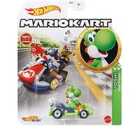 Modèle KART De YOSHI Version Pipe Frame De SUPER MARIO 1:64 5Cm Hot Wheels