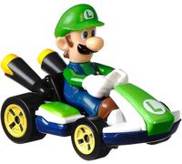 Modèle Kart Luigi Version Standard De Super Mario 1:64 5cm Hot Wheels GLP37