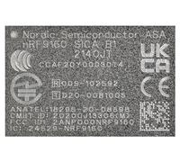 MODÈLE LTE-M, 2.2GHZ, 5.5V, GSM - GPRS - CDMA - HSPA Communications & Networking Modules (NRF9160-SIAA-B1A-R) Pack de 1