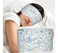 Modèle mathématique, Masque de sommeil pour la maison, les voyages et le travail posté, couvrant entièrement les yeux et bloquant la lumière