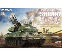 Modèle Meng TS-023- 1:35 Canon Antiaérien Automoteur Russe ZSU-23-4 Shilka