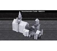 Modèle Métallique 3D Du Château De Neuschwanstein + Pince 010183