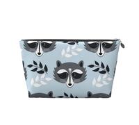 Modèle Mignon de Raton Laveur, Trousse de Toilette Trousse de Maquillage Sac à cosmétiques Trousse de Toilette de Voyage Portable
