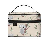 Modèle Mignon d'ours Koala de Dessin animé, Trousse de Maquillage Trousse à cosmétiques Trousse de Toilette de Voyage Portable Trousse à Crayons