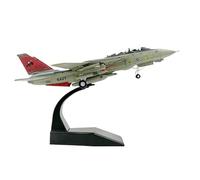 Modèle Militaire À Échelle 1/100 pour F14 Tomcat F-14A VF-31, Modèle d'avion De Chasse De L'armée De L'air en Métal Moulé, Jouet