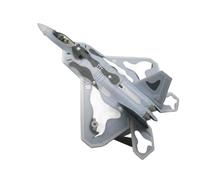 Modèle Militaire À L'échelle 1/100 pour Lockheed Et F22 Raptor Fighter, Modèle d'avion Métal Moulé sous Pression L'armée De L'air