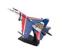Modèle Militaire en Alliage De Simulation De Chasseur Russe Su-35 Super Side Ornement Fini À L'échelle 1:100(Su-35-D)