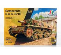 MODÈLE MILITAIRE STATIQUE ITALIEN MGMC CHAR 42 DE 75/18 AUTOMOTANT 1945