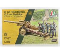 MODÈLE MILITAIRE STATIQUE ITALIEN REMORQUE 15 CM FIELD HOWITZER GUN MILITARY ...