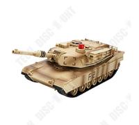 Modèle militaire - TD® - Char de combat - Télécommande 2.4G - Jaune - Son programmable