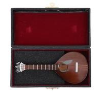 Modèle Miniature Bois Décoration Portugaise en Guitare, de Bureau