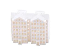 Modèle miniature d'appartement non peint à l'échelle 1/800 - Diorama réaliste - Accessoires de maison résidentielle pour architecture paysage - Style C