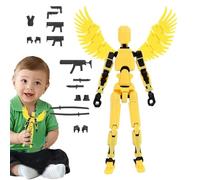Modèle mobile multiarticulé, robot mobile multiarticulé, figurine imprimée en 3D - Jouet mobile avec plusieurs articulations - Figurines d'action avec plusieurs articulations pour et adultes