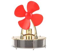 Modèle Moteur Stirling, Jouet Éducatif en Alliage Zinc et Acier Inoxydable Rouge, Fonctionne au 95% Alcool - Faible Bruit, Opération Douce, Cadeau Scientifique pour Enfants et