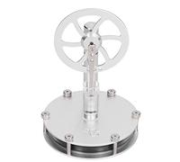 Modèle Moteur Stirling, Moteur Thermique à Faible Différence de Température, 9x13cm - Expérience Physique, Découverte Scientifique, Pédagogie Étudiante