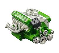 Modèle Moteur V8, Construction Moteur Métallique, Jouet Éducatif Cadeau pour Famille Adolescents Adultes
