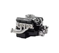 Modèle Moteur V8 Miniature Résine Décor Bureau Collection Éducation Créatif Cadeau Mécanique Atelier Exposition Détails Réalistes