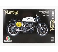 MODÈLE MOTO STATIQUE ITALIEN NORTON MANX 500CC 1951 MODÉLISME ÉCHELLE 1/9