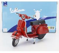 MODÈLE MOTO STATIQUE NEWRAY PIAGGIO VESPA P200E 1978 ROUGE 1/12