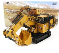 MODÈLE MOYEN CHANTIER STATIQUE CATERPILLAR CAT60 EXCAVATRICE SUR CHENILLES 1/87