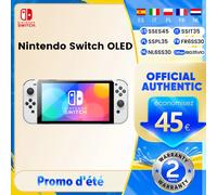 Modèle Nintendo Switch OLED, poignée Joy-Con, audio amélioré, console réglable, mode TV stable, modèle de jeu vidéo, écran 7 pouces Neon