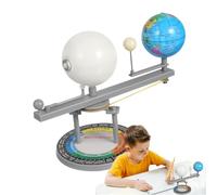 Modèle orbital , Terre, Lune - ABS 26 x 16 cm - Jouet éducatif « Système solaire » - Kit d'enseignement des sciences astronomiques pour , filles, salles de nseignement à domicile