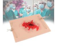 Modèle portable de simulation de soins de plaies d'urgence, kit de formation au tamponnement chirurgical, pour la simulation de plaies traumatiques et la pratique des gestes de premiers secours