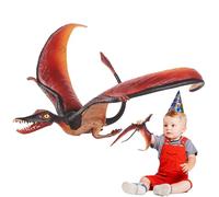 Modèle ptérodactyle - Figurine de dinosaure - Jouet - Ptérosaure - Réplique - Sculpture - Statue de collection - Préhistorique - Apprentissage éducatif réaliste - Pour et filles