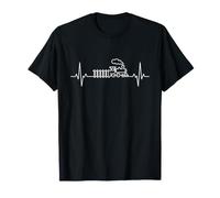 Modèle Railroader Heartbeat ECG T-Shirt