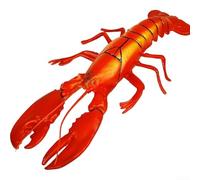 Modèle réaliste de homard en plastique conçu pour une utilisation comme un grand crabe décoratif pour la photographie, le théâtre, les événements sur le thème marin et l'éducation (A)