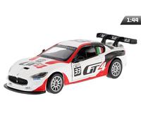 Modèle réduit 1:43 Maserati GranTurismo MC GT4, blanc et rouge