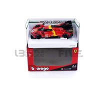 Modèle réduit - BBURAGO - Ferrari 499P - 1/43 - Rouge - 3.0L Turbo V6 - Utilisation extérieure