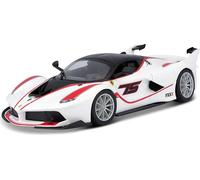Modèle réduit Bburago - Ferrari FXX-K #75 (blanche, échelle 1:24)