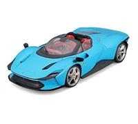 Modèle réduit - BBURAGO - FERRARI SIGNATURE - Daytona SP3 - Bleu - Détails ultra réalistes