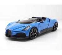 Modèle Réduit Bugatti W16 Mistral Bleu 1:24 Welly