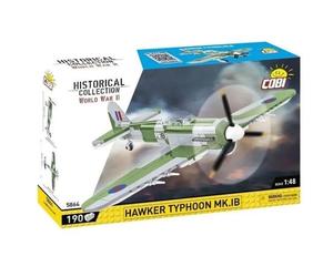 Modèle réduit - COBI - HAWKER TYPHOON MK. IB - 190 pièces - À monter soi-même - Gris