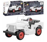 Modèle Réduit - Cobi - Jeep Willys Cj-2a - Version Blanche - 111 Éléments - À Partir De 6 Ans-Cobi Multicolore