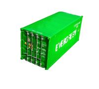 Modèle Réduit De Boîte À Accessoires pour Camions À L'échelle 1/20 en Métal Moulé sous Pression De Type Evergreen (Vert)