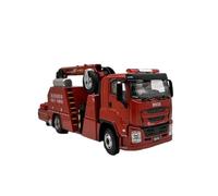 Modèle Réduit De Camion De Pompiers Isuzu Au 1/43 Alliage D'exposition Cadeau De Noël Décoration pour Chambre À Coucher