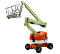 Modèle réduit de camion jouet de travail - 1:87 bras mobiles roues mobiles grue de levage, véhicule de construction miniature | Jeu de rôle d'ingénierie pour , jeu éducatif, livraison de couleu