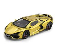 Modèle réduit de Lamborghini à l'échelle 1:24 en Alliage de Zinc Peint avec Effets sonores et Lumineux - Collection(Gold)