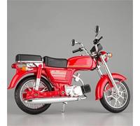 Modèle réduit de moto 1:12 Alliage Pour H-ONDA JiaLing JH-70 Modèle De Moto Jouet Scooter Cadeau Ornement Gâteau(Rosso)