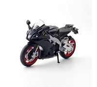 Modèle réduit de Moto 1:12 pour Aprilia RSV4 R R1000 Moto Collection Moulé sous Pression Cadeau (Color : Nero)