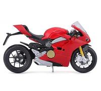 Modèle réduit de moto 1:18 Alliage Pour Ducati Panigale V4 Moto Modèle Jouet Scooter Cadeau Gâteau Ornement