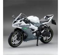 Modèle réduit de moto Modèle Réduit De Moto Motocross 1:12, Jouet Collection, Moulage Sous Pression Statique Pour Kawasaki Pour NINJA ZX-6R(Grey)
