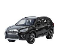 Modèle réduit de SUV Subaru à l'échelle 1:30 en Alliage moulé sous Pression avec Effets sonores et Lumineux ; idéal for la Collection et la décoration intérieure.(Black)