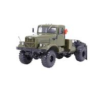 Modèle réduit de véhicule de Transport de Lance-roquettes KRAZ-255V pour Tracteur Lourd à l'échelle 1/43 Voiture Miniature Collection