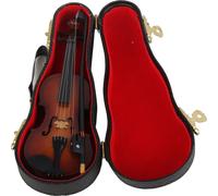 Modèle réduit de violon,Cadeau modèle réduit de violon,Modèle réduit de violon,Décoration modèle réduit de violon,Présentoir modèle réduit de violon,Mini ornements musicaux